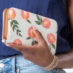 Thirty-One Peach Paradise Wallet
